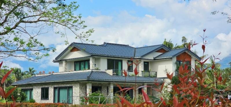 鋁鋅烤漆鋼捲建築應用-住宅外牆帷幕